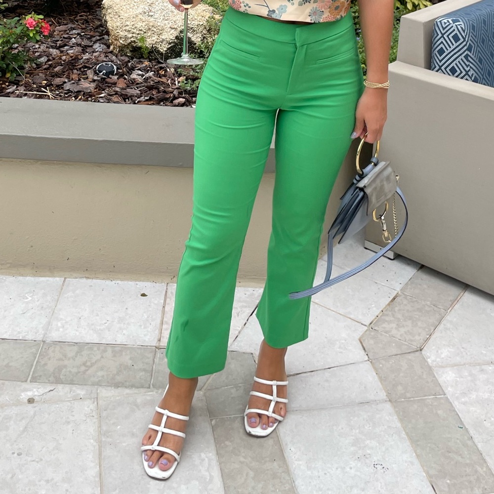 ZARA green pants